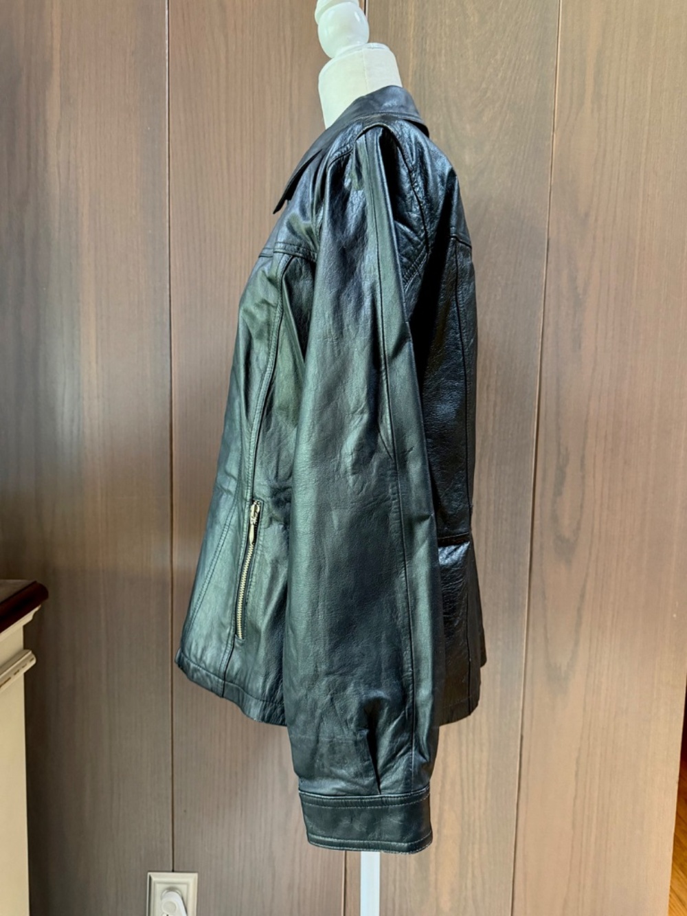 WILSONS VINTAGE MAXIMA Leather Jacket 90’s XL - Picture 3 of 13